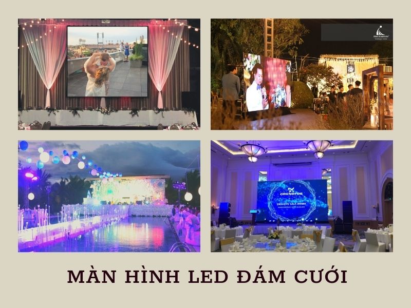 Với màn hình led đám cưới của chúng tôi, bạn có thể chọn bất kỳ phông nền nào để tạo nên không gian sống động và lãng mạn nhất cho ngày cưới của mình. 