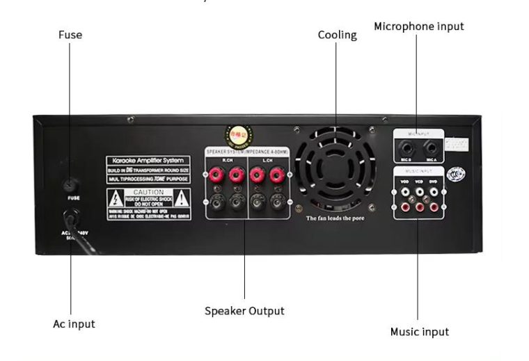 Amplifier-kck350usb-karaoke