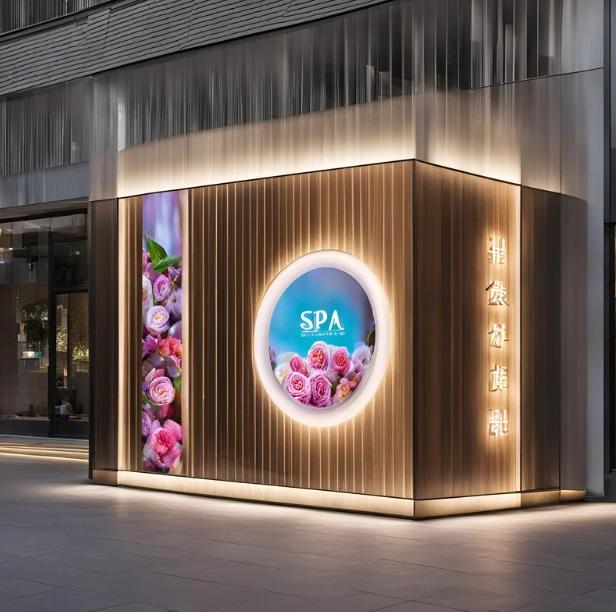 MÀN HÌNH LED CHO QUÁN SPA